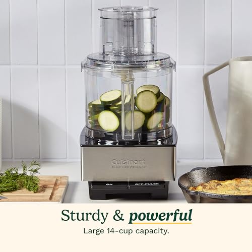 Cuisinart 14-Cup Food Processor Stainless Steel DFP-14BCNY