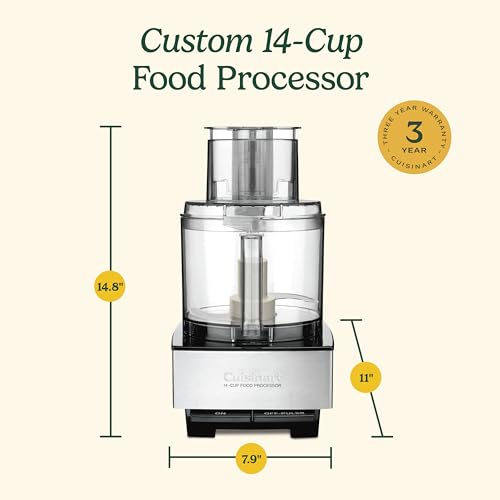 Cuisinart 14-Cup Food Processor Stainless Steel DFP-14BCNY