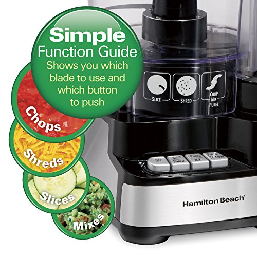 Hamilton Beach Stack & Snap Food Processor - 12 Cup
