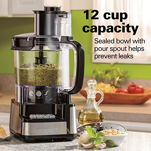 Hamilton Beach Stack & Snap Food Processor - 12 Cup