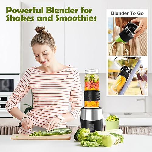 700W Electric Blender Mixer Grinder Food Processor Combo