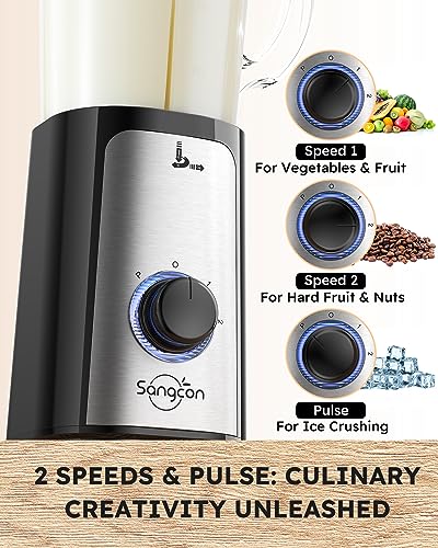 SANGCON 5 in 1 Blender and Food Processor Combo