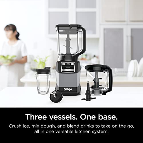 Ninja Compact Kitchen System with Auto-IQ, Multiple Functions