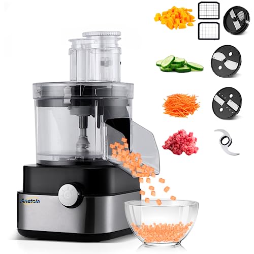 Anatole Commercial Food Processor 20-Cup Electric Vegetable Dicer