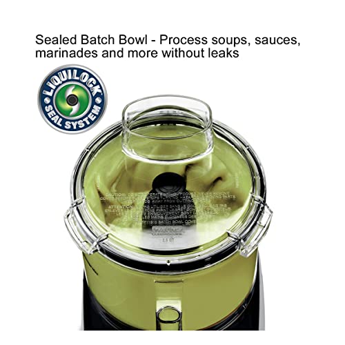 Waring Commercial Space-Saving Batch Bowl Food Processor