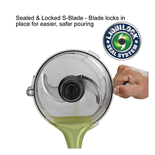 Waring Commercial Space-Saving Batch Bowl Food Processor