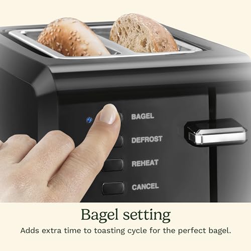 Cuisinart 2-Slice Compact Plastic Toaster, Black