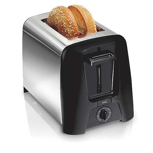 Hamilton Beach 2 Slice Wide Slot Toaster, Black