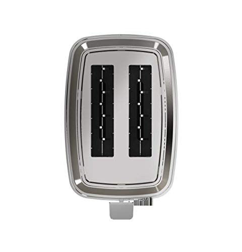 GE Stainless Steel 2-Slice Toaster with Extra-Wide Slots
