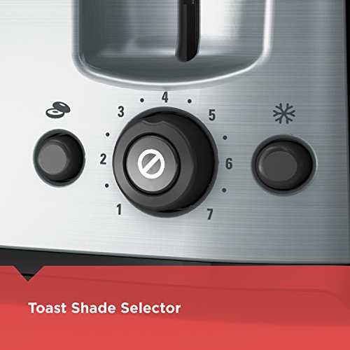 BLACK+DECKER 4-Slice Toaster with Extra Wide Slots