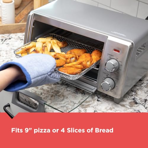 BLACK+DECKER 4-Slice Air Fry Toaster Oven, Stainless Steel