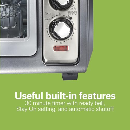 Hamilton Beach Air Fryer Toaster Oven Combo, 4 Functions