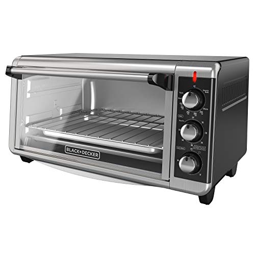BLACK+DECKER 8-Slice Convection Toaster Oven - Stainless Steel