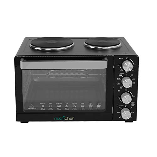 NutriChef 30 Quarts Convection Oven with Turbo Grilling