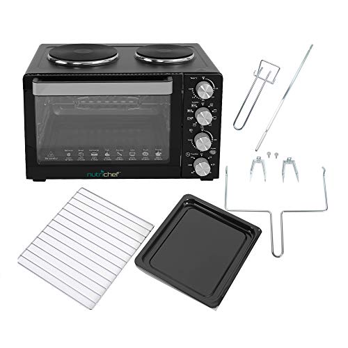 NutriChef 30 Quarts Convection Oven with Turbo Grilling