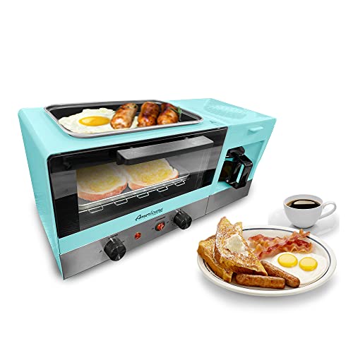 Elite Gourmet 3-in-1 Breakfast Center Kitchen Appliance