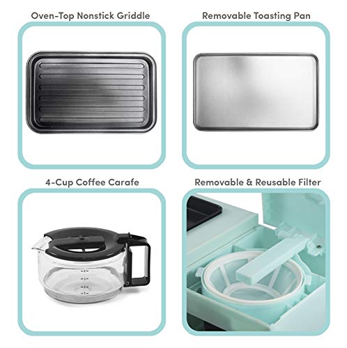 Elite Gourmet 3-in-1 Breakfast Center Kitchen Appliance