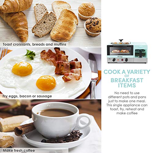 Elite Gourmet 3-in-1 Breakfast Center Kitchen Appliance