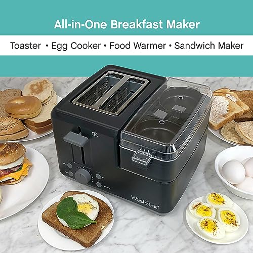 West Bend 78500 Breakfast Station: 2-Slice Toaster & More
