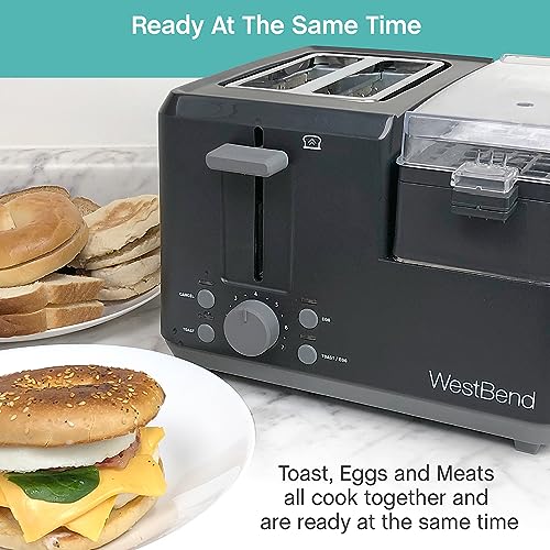 West Bend 78500 Breakfast Station: 2-Slice Toaster & More