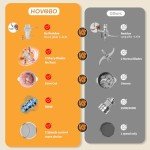 HOVOBO Electric Meat Grinder & Food Processor Combo