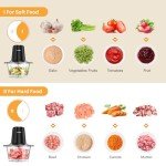 HOVOBO Electric Meat Grinder & Food Processor Combo