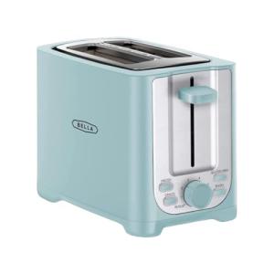 BELLA 2 Slice Toaster - Wide Slots, Aqua