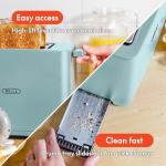 BELLA 2 Slice Toaster - Wide Slots, Aqua