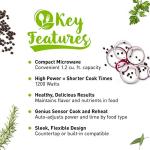 Panasonic Stainless Steel Microwave with Inverter Technology