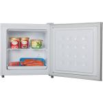 Compact 1.1 Cu Ft Mini Freezer in White