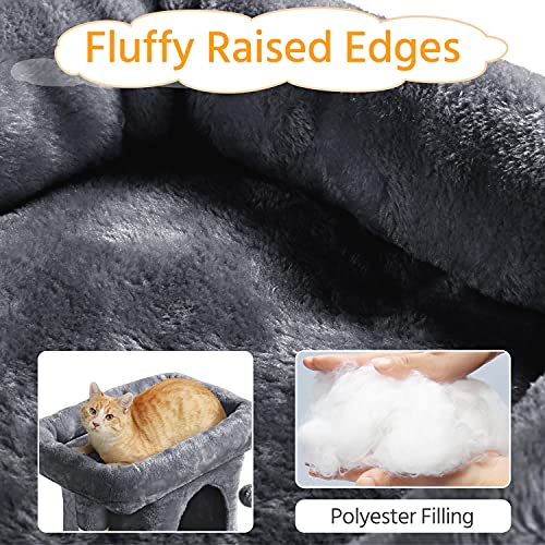 Yaheetech 23.5in Dark Gray Cat Tree Tower