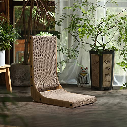 FUKUMARU 18.7" L Shape Wall Mounted Cat Scratcher