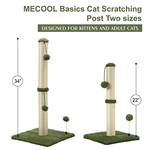 34" Tall Premium Sisal Cat Scratching Post Tower