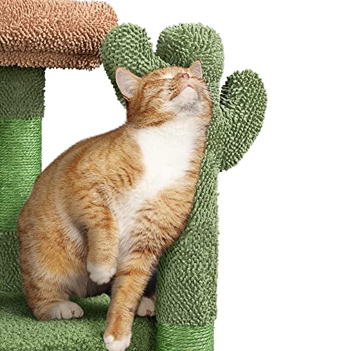 Yaheetech Cactus Cat Tree - Multi-Level Pet Furniture
