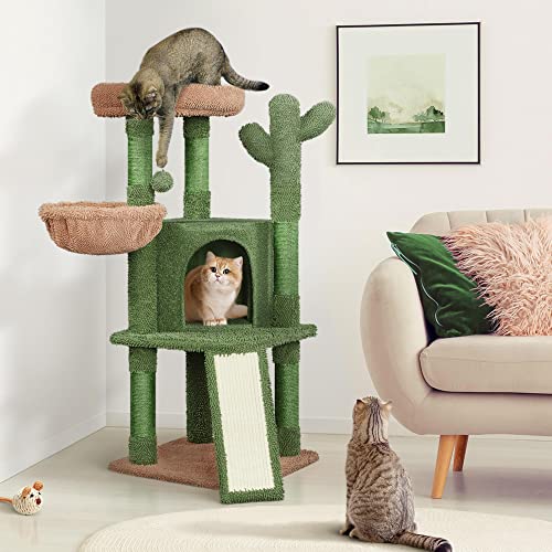 Yaheetech Cactus Cat Tree - Multi-Level Pet Furniture