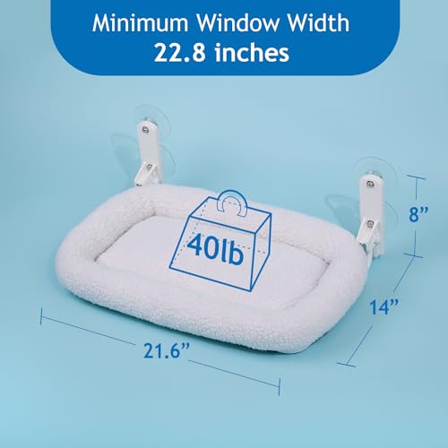 Zakkart Foldable Cat Window Hammock - Machine Washable