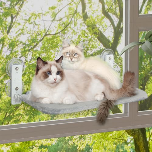 Foldable Cat Window Perch Hammock with Suction Cups