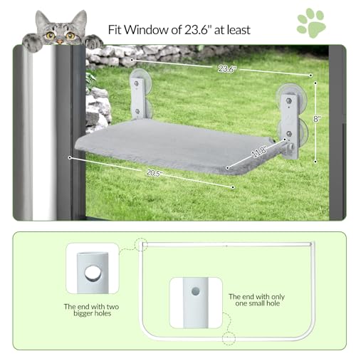 Foldable Cat Window Perch Hammock with Suction Cups