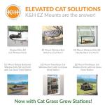 K&H Cat Window Perch with Washable Fleece Cover