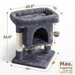 Yaheetech 23.5in Dark Gray Cat Tree Tower