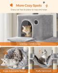 Large Multi-Level Cat Tower with Scratching Posts and Caves