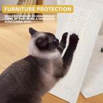 Beige 45in Cat Tree Tower with Condo & Hanging Bed