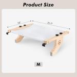 AMOSIJOY Sturdy Cat Window Perch with Adjustable Bed