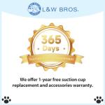 2pc Cordless Cat Window Perch with Soft Reversible Cover