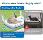 Zakkart Foldable Cat Window Hammock - Machine Washable
