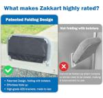 Zakkart Foldable Cat Window Hammock - Machine Washable