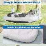 Zakkart Foldable Cat Window Hammock - Machine Washable