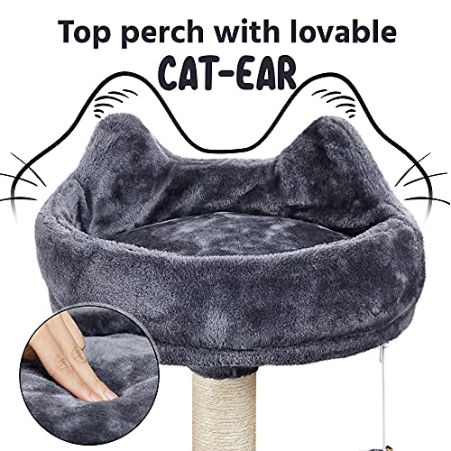 Large Cat Condo with Scratching Posts & Perches