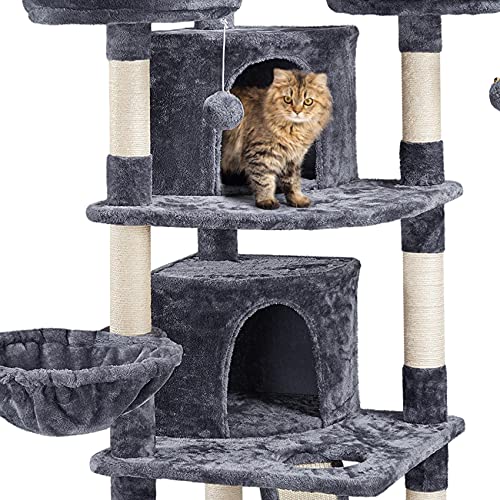 Large Cat Condo with Scratching Posts & Perches