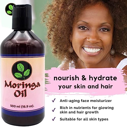 Organic Moringa Oil for Skin & Hair